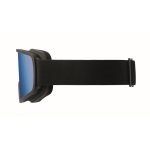 Skibrille mit verspiegelter, kratzfester Scheibe und UV400-Schutz farbe blau dritte Ansicht