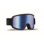 Skibrille mit verspiegelter, kratzfester Scheibe und UV400-Schutz farbe blau