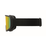Skibrille mit verspiegelter, kratzfester Scheibe und UV400-Schutz farbe orange dritte Ansicht