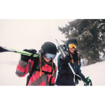Skibrille mit verspiegelter, kratzfester Scheibe und UV400-Schutz farbe orange Stimmungsbild 2 dritte Ansicht