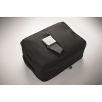 Reiserucksack aus RPET 600D mit Vakuumbeutel und Pumpe inklusive 18 L farbe schwarz siebtes Detailbild