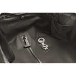 Reiserucksack aus RPET 600D mit Vakuumbeutel und Pumpe inklusive 18 L farbe schwarz Detailbild