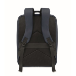 Reiserucksack aus RPET 600D mit Vakuumbeutel und Pumpe inklusive 18 L farbe marineblau vierte Ansicht