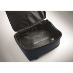 Reiserucksack aus RPET 600D mit Vakuumbeutel und Pumpe inklusive 18 L farbe marineblau achtes Detailbild
