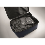 Reiserucksack aus RPET 600D mit Vakuumbeutel und Pumpe inklusive 18 L farbe marineblau Detailbild