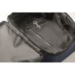Reiserucksack aus RPET 600D mit Vakuumbeutel und Pumpe inklusive 18 L farbe marineblau Detailbild