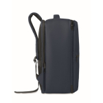 Reiserucksack aus RPET 600D mit Vakuumbeutel und Pumpe inklusive 18 L farbe marineblau