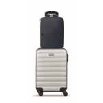Reiserucksack aus RPET 600D mit Vakuumbeutel und Pumpe inklusive 18 L farbe marineblau