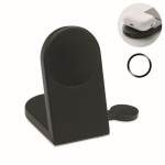 Faltbare magnetische 3-in-1-Ladestation mit kabelloser Ladefunktion, 15 W farbe schwarz zweite Ansicht