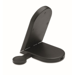 Faltbare magnetische 3-in-1-Ladestation mit kabelloser Ladefunktion, 15 W farbe schwarz vierte Ansicht