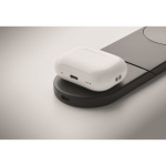 Faltbare magnetische 3-in-1-Ladestation mit kabelloser Ladefunktion, 15 W farbe schwarz fünftes Detailbild