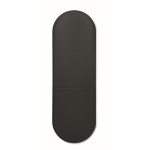 Faltbare magnetische 3-in-1-Ladestation mit kabelloser Ladefunktion, 15 W farbe schwarz achte Ansicht