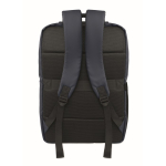 RPET-Rucksack mit PU-Beschichtung für Laptops bis 15 Zoll farbe blau vierte Ansicht