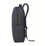 RPET-Rucksack mit PU-Beschichtung für Laptops bis 15 Zoll farbe blau