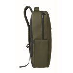 RPET-Rucksack mit PU-Beschichtung für Laptops bis 15 Zoll farbe militärgrün