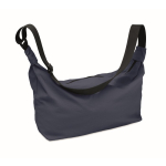 Urbaner Umhängetasche aus wasserabweisendem Nylon mit verstellbarem Gurt farbe blau
