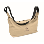 Urbaner Umhängetasche aus wasserabweisendem Nylon mit verstellbarem Gurt farbe khaki Hauptansicht