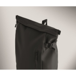 PU-Rucksack mit Fach für 15-Zoll-Laptop und Fahrradriemen, 20 L farbe schwarz siebtes Detailbild