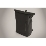 PU-Rucksack mit Fach für 15-Zoll-Laptop und Fahrradriemen, 20 L farbe schwarz Detailbild