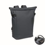 PU-Rucksack mit Fach für 15-Zoll-Laptop und Fahrradriemen, 20 L farbe blau