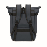 PU-Rucksack mit Fach für 15-Zoll-Laptop und Fahrradriemen, 20 L farbe blau vierte Ansicht