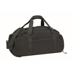 Sporttasche aus Nylon mit Trolley-Schlaufe und Schultergurt 20 L farbe schwarz
