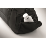 Sporttasche aus Nylon mit Trolley-Schlaufe und Schultergurt 20 L farbe schwarz fünftes Detailbild