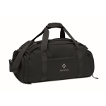 Sporttasche aus Nylon mit Trolley-Schlaufe und Schultergurt 20 L farbe schwarz Hauptansicht