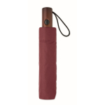 Windfester automatischer Taschenschirm aus Polyester, Ø 94 farbe bordeaux zweite Ansicht