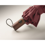 Windfester automatischer Taschenschirm aus Polyester, Ø 94 farbe bordeaux fünftes Detailbild