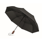 Windfester automatischer Taschenschirm aus Polyester, Ø 94 farbe schwarz