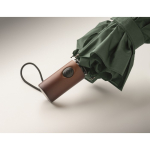 Windfester automatischer Taschenschirm aus Polyester, Ø 94 farbe grün fünftes Detailbild
