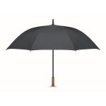 Automatischer windfester Pongee-Regenschirm mit geradem Griff, Ø 137 farbe blau