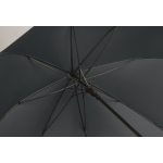 Automatischer windfester Pongee-Regenschirm mit geradem Griff, Ø 137 farbe blau viertes Detailbild