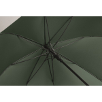 Automatischer windfester Pongee-Regenschirm mit geradem Griff, Ø 137 farbe grün viertes Detailbild