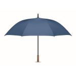 Automatischer windfester Pongee-Regenschirm mit geradem Griff, Ø 137 farbe köngisblau