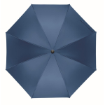 Automatischer windfester Pongee-Regenschirm mit geradem Griff, Ø 137 farbe köngisblau sechste Ansicht