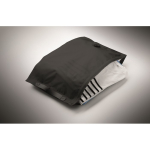 Vakuum-Kompressionsbeutel aus Polyester mit Ventil und Doppelverschluss 10 L farbe schwarz