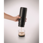 Tragbare Kaffeemaschine für gemahlenen Kaffee und Kapseln, 1.800 mAh farbe schwarz Detailbild