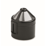 Wiederverwendbarer Kaffeefilter aus Edelstahl mit Etui farbe schwarz zweite Ansicht
