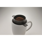 Wiederverwendbarer Kaffeefilter aus Edelstahl mit Etui farbe schwarz viertes Detailbild