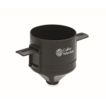 Wiederverwendbarer Kaffeefilter aus Edelstahl mit Etui farbe schwarz Hauptansicht