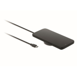 Magnetisches kabelloses Ladegerät mit festem 1 m USB-C-Kabel und 25 W farbe schwarz sechste Ansicht