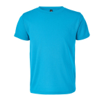 Kinder-Sportshirt aus recyceltem Polyester 150 g/m² SOL'S SPRINT farbe cyan-blau