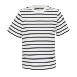 Damen-T-Shirt aus Bio-Baumwolle mit modernem Schnitt 150 g/m² SOL'S LEGEND farbe weiß/blau