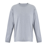Unisex-Oversize-T-Shirt aus recycelter Baumwolle 220 g/m² SOL'S LEGACY farbe hellgrau