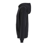 Unisex-Baumwollkapuzenjacke mit Reißverschluss 450 g/m² SOL'S LEGACY farbe schwarz sechste Ansicht