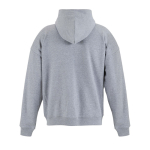 Unisex-Baumwollkapuzenjacke mit Reißverschluss 450 g/m² SOL'S LEGACY farbe hellgrau
