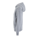 Unisex-Baumwollkapuzenjacke mit Reißverschluss 450 g/m² SOL'S LEGACY farbe hellgrau sechste Ansicht