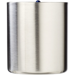 Doppelwandiger Isolierbecher mit integriertem Karabinergriff, 200 ml farbe blau Seitenansicht